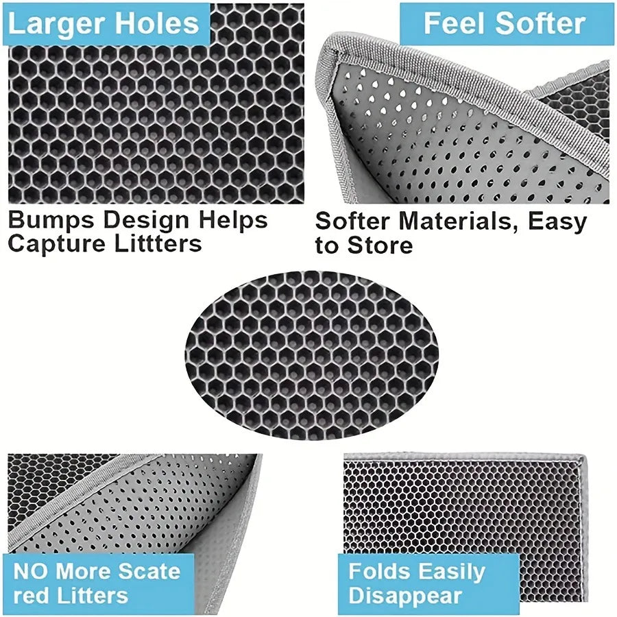 EVA Double-Layer Cat Mat